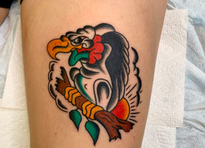 Vulture tattoo